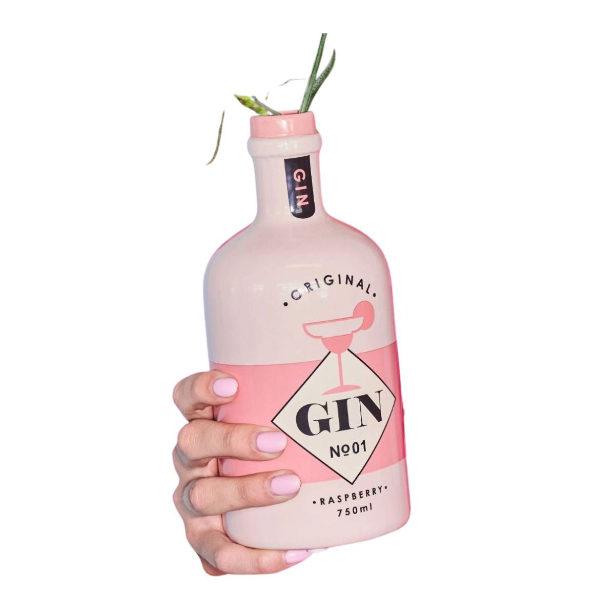 Gin fles vaas