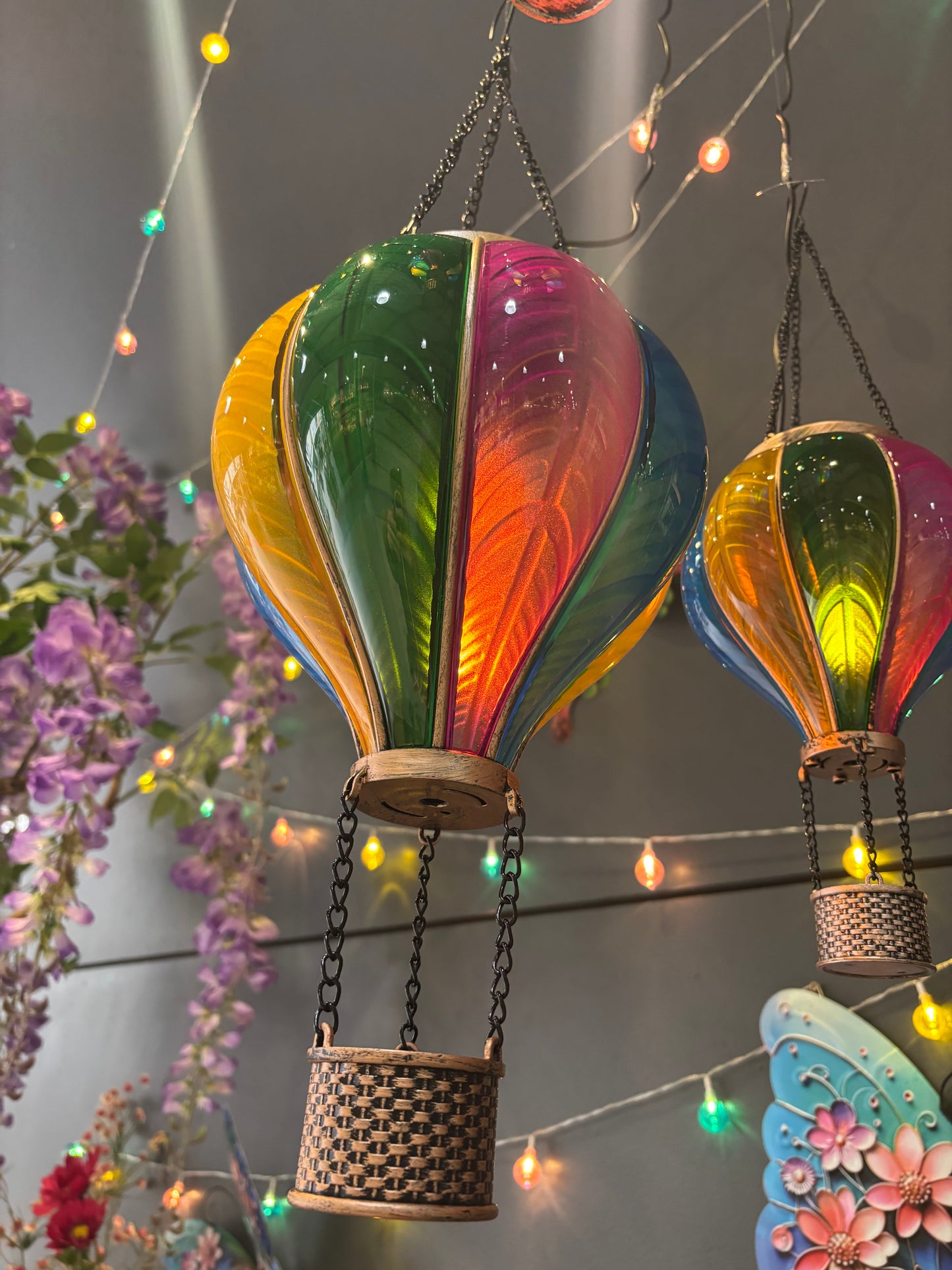 Luchtballon solar lamp