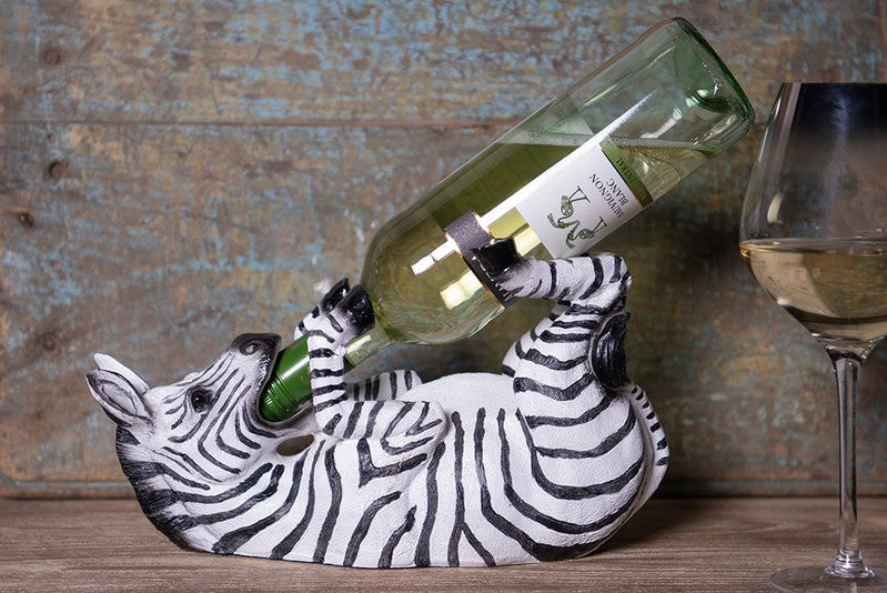 Clayre & Eef zebra flessenhouder PRE-ORDER