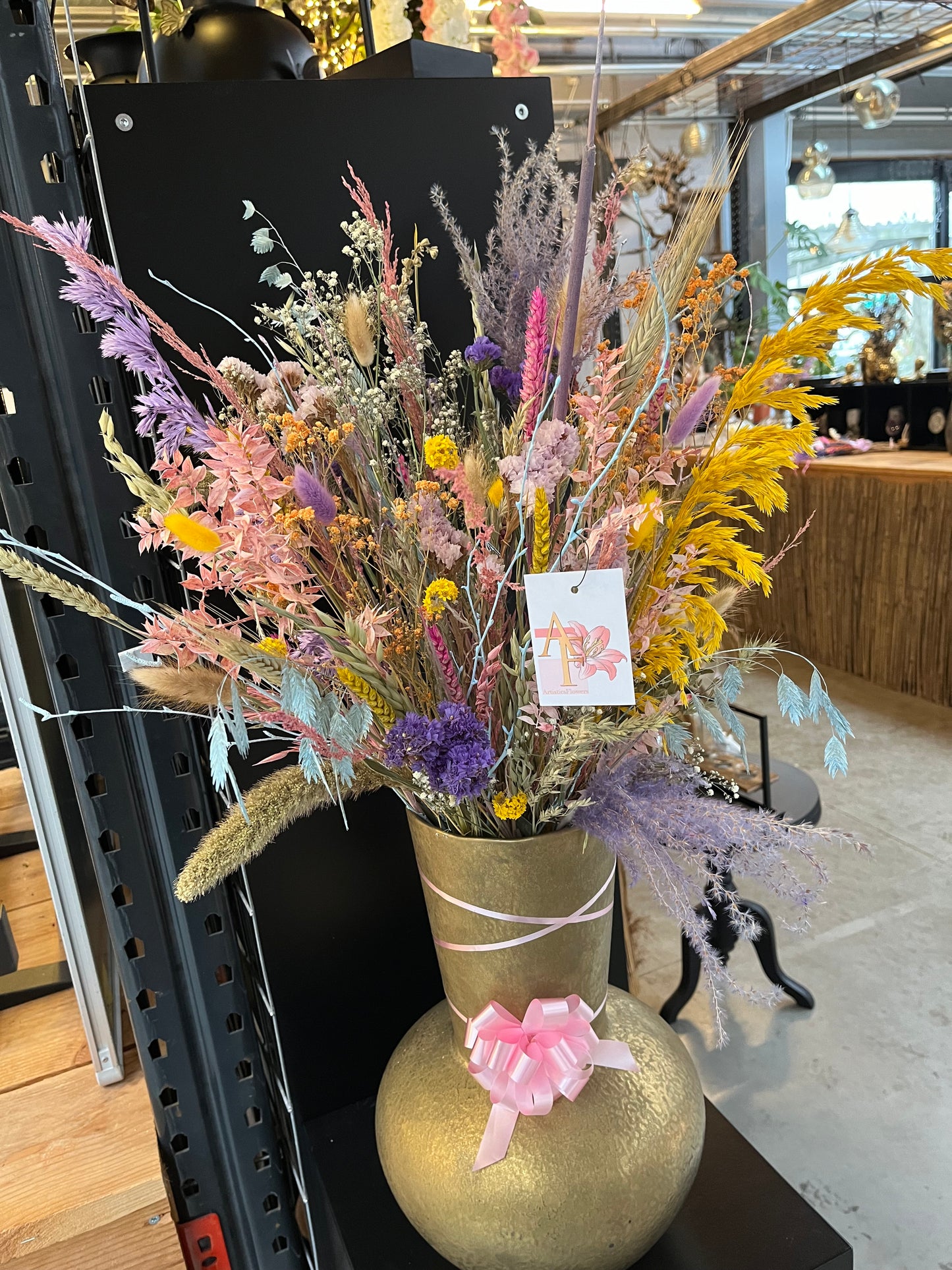 Droogbloemen abonnement groot