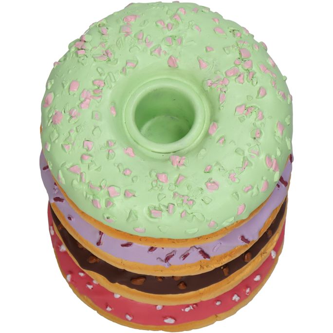 Kandelaar donut stapel 4 multi